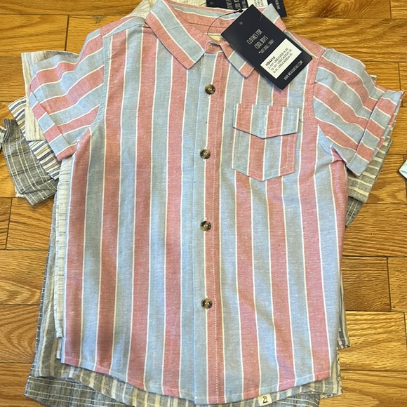 Bundle 8 Boys linen dress shirts - Picture 3 of 9